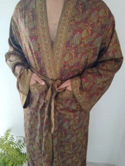 Unisex Robe,mens Silk Blend Robe, Resort Wear, Loungewear,boho Robe,swim Cover Up, Christmas Gift -Jewellery Paradise il fullxfull.4398358933 l40v