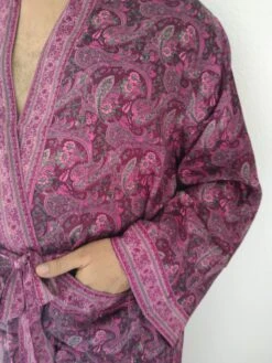 Unisex Robe,mens Silk Blend Robe, Loungewear,resort Wear,spa Robe,swim Cover Up,gifts For Him, Christmas Gift -Jewellery Paradise il fullxfull.4398384773 aoe6