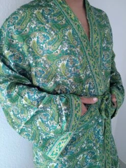 Unisex Robe,men's Silk Blend Robe,resort Wear, Loungewear, Christmas Gift,gifts For Him,gifts For Her,boho Robe,spa Robe,swim Cover Up -Jewellery Paradise il fullxfull.4398404365 79pr