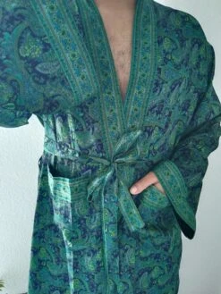 Unisex Robe,mens Silk Blend Robe, Loungewear, Resort Wear,boho Robe, Christmas Gift,spa Robe, Swim Cover Rip,gifts For Him,gifts For Her, -Jewellery Paradise il fullxfull.4398429713 84gh