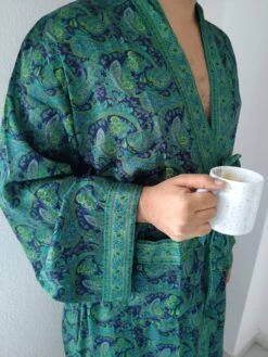 Unisex Robe,mens Silk Blend Robe, Loungewear, Resort Wear,boho Robe, Christmas Gift,spa Robe, Swim Cover Rip,gifts For Him,gifts For Her, -Jewellery Paradise il fullxfull.4398430119 91s7