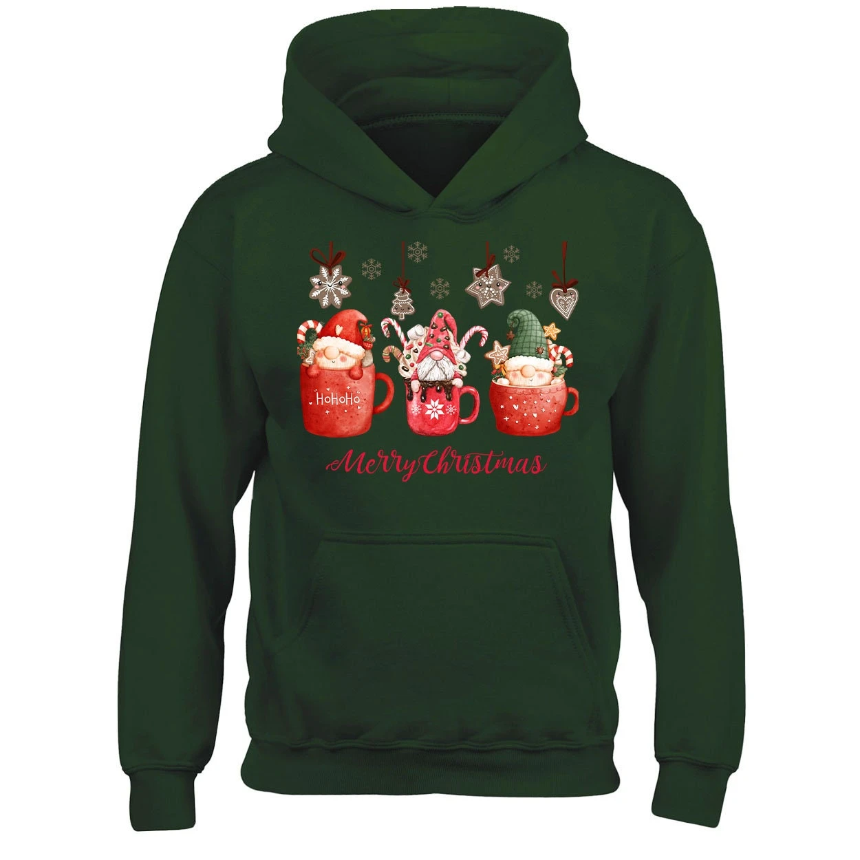 HOODIE (5216) MERRY CHRISTMAS Gnomes Coffee Ho Ho Ho Hoodies Funny Xmas Gift For Men Women Family Holiday Elf Costume Hooded Jacket 5 HOODIE (5216) MERRY CHRISTMAS Gnomes Coffee Ho Ho Ho Hoodies Funny Xmas Gift For Men Women Family Holiday Elf Costume Hooded Jacket - Image 3