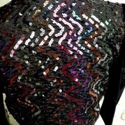 Scott McClintock Sequin Velvet Bolero, UK 10. 1980’s Fashion, Perfect For A Christmas Party Or Works Do! -Jewellery Paradise il fullxfull.4402594416 lvmk