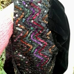 Scott McClintock Sequin Velvet Bolero, UK 10. 1980’s Fashion, Perfect For A Christmas Party Or Works Do! -Jewellery Paradise il fullxfull.4402595118 f7fi