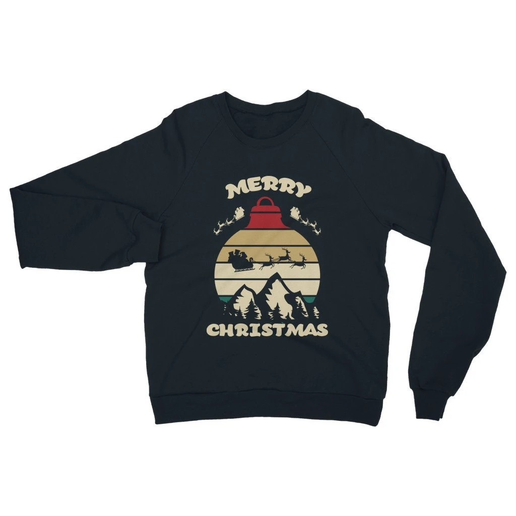 Retro Christmas Sweatshirt, Vintage Christmas Jumper, Merry Christmas Shirt, Christmas Sweater UK, Ugly Christmas Sweater For Women Men 8 Retro Christmas Sweatshirt, Vintage Christmas Jumper, Merry Christmas Shirt, Christmas Sweater UK, Ugly Christmas Sweater For Women Men - Image 6