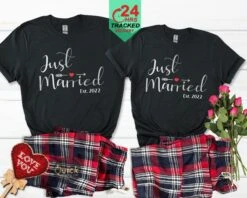 Just Married Couple Pyjamas Valentine Day Gift For Him And Her Valentines Gifts Boyfriend Girlfriend Couple Matching Christmas Newly Wed Pjs 12 Just Married Couple Pyjamas Valentine Day Gift For Him And Her Valentines Gifts Boyfriend Girlfriend Couple Matching Christmas Newly Wed Pjs -Jewellery Paradise il fullxfull.4410826465 bklc