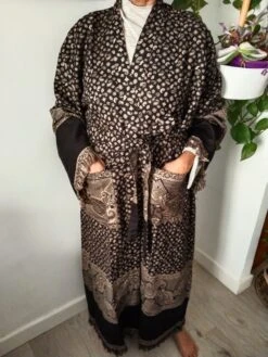 Unisex Wool Robe,mens Robes,winter Robe,gifts For Her,boho Robe,gifts For Him, Christmas Gift,resort Wear,wool Loungewear,wool Boho Robe -Jewellery Paradise il fullxfull.4411310909 acdf