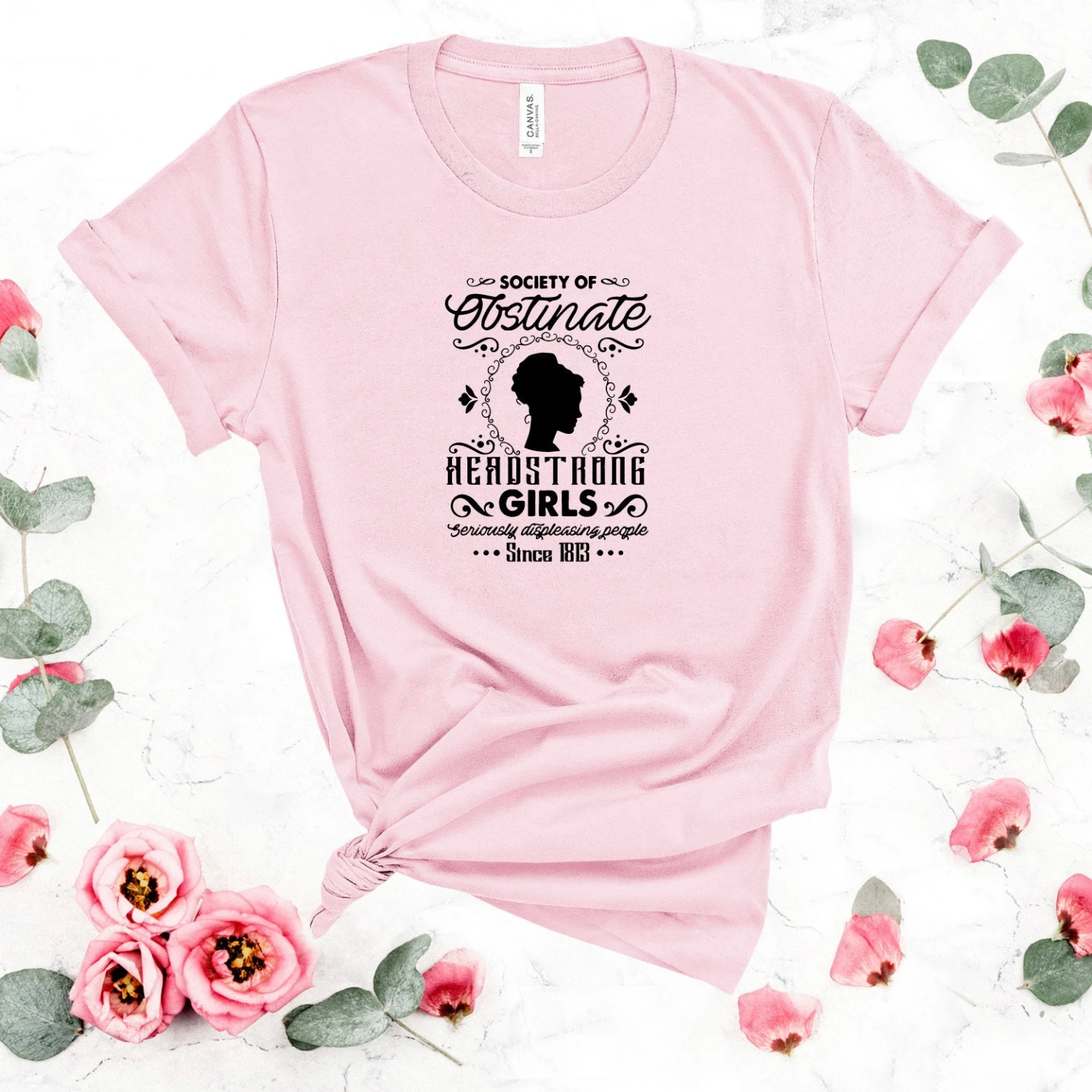 Society Of Obstinate Headstrong Girls Shirt, Jane Austen Shirt, Pride And Prejudice, Family 2022 T-shirt, Christmas Gift, 4 Society Of Obstinate Headstrong Girls Shirt, Jane Austen Shirt, Pride And Prejudice, Family 2022 T-shirt, Christmas Gift, - Image 2