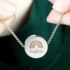 Personalised Name Initial Necklace With Rainbow Beautiful Thoughtful Christmas Birthday Wedding Mothers Day Present Gift 2 Personalised Name Initial Necklace With Rainbow Beautiful Thoughtful Christmas Birthday Wedding Mothers Day Present Gift -Jewellery Paradise il fullxfull.4414430802 reh0