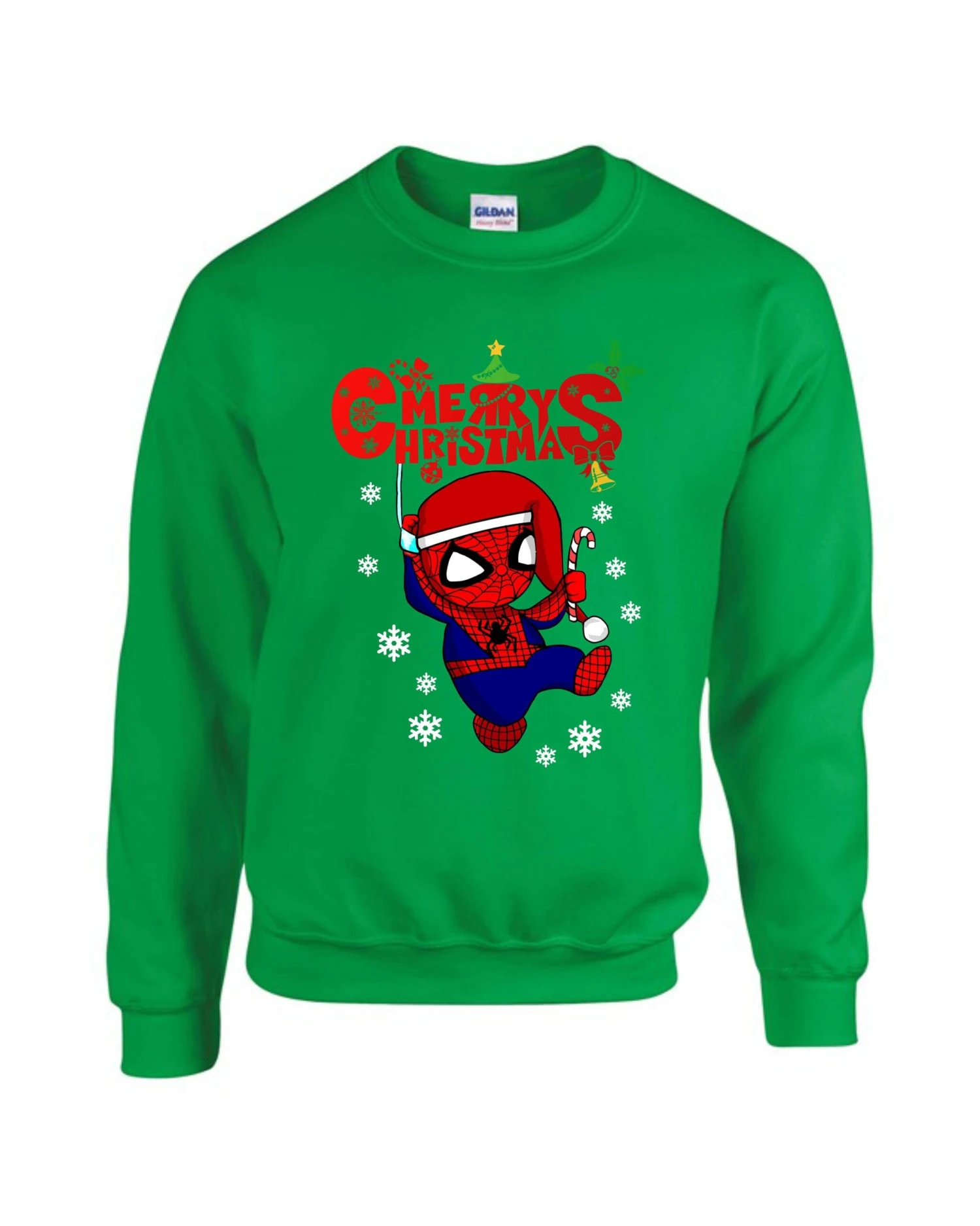 Spider Man Merry Christmas Sweatshirt, Spider-Man Santa Jumper, Christmas Sweater, Funny Xmas Day , Holiday Jumper, Merry Christmas Jumper 5 Spider Man Merry Christmas Sweatshirt, Spider-Man Santa Jumper, Christmas Sweater, Funny Xmas Day , Holiday Jumper, Merry Christmas Jumper - Image 3