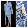 Vintage 80s Mens Pyjamas By Sunray. Retro Geometric Pattern Mens Nightwear. 2 Piece Blue Pyjamas. Daddy Pjs. Christmas Gift For Him. 40" -Jewellery Paradise il fullxfull.4416276935 t16d