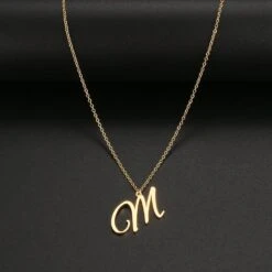 Bridesmaid Gifts, Large Initial Necklace Christmas Gift, Big Letter Necklace, Monogram Necklace, Personalized Jewellery, Valentines Day Gift -Jewellery Paradise il fullxfull.4419104496 5i1q