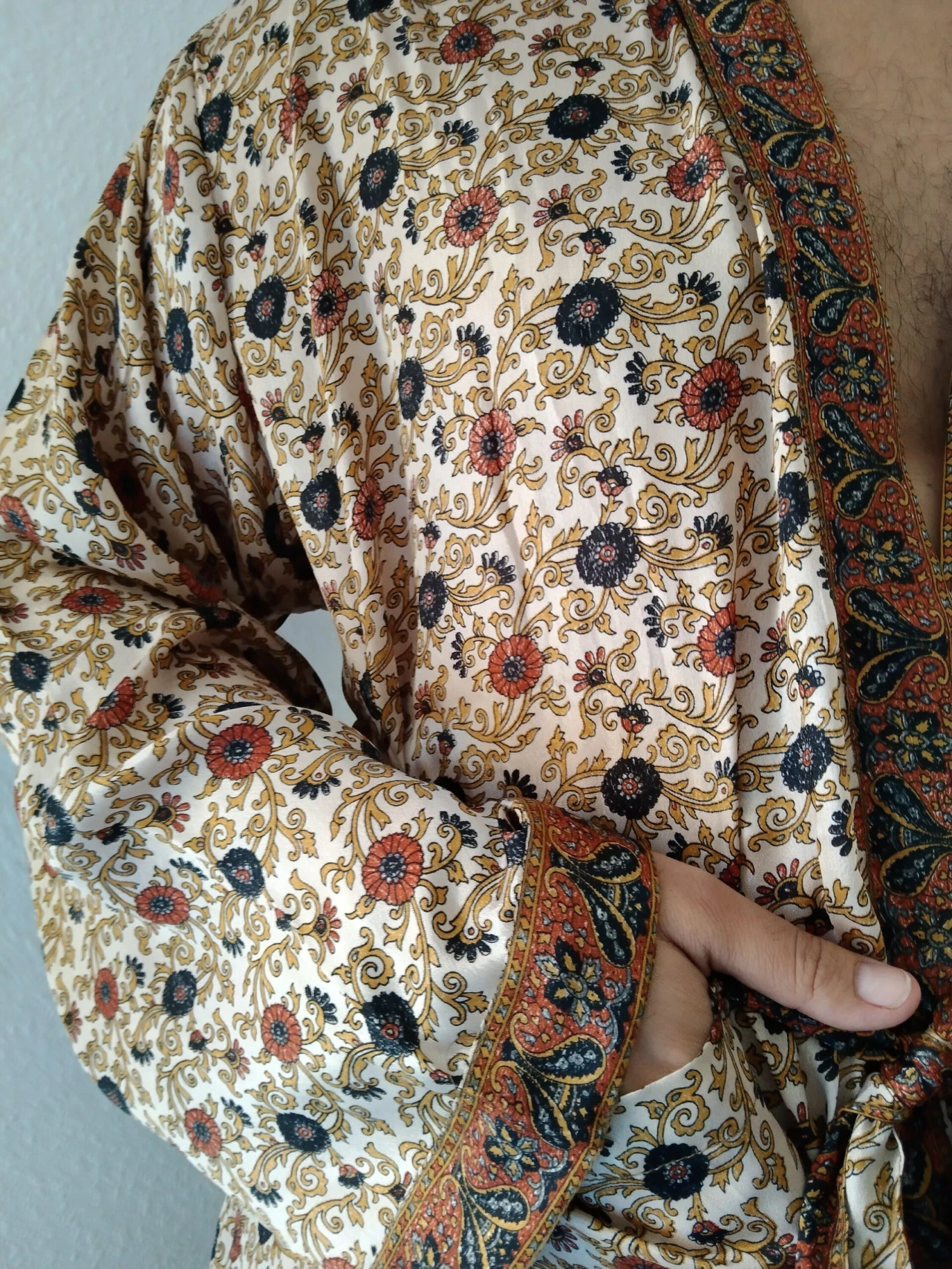 Unisex Robes,silk Blend Robe,mens Robes, Loungewear,resort Wear,Maternity Robe,boho Robe,gifts For Him,gifts For Her, Christmas Gift, 8 Unisex Robes,silk Blend Robe,mens Robes, Loungewear,resort Wear,Maternity Robe,boho Robe,gifts For Him,gifts For Her, Christmas Gift, - Image 6