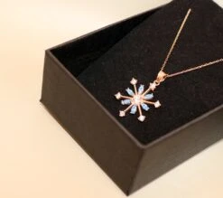 925K Silver Snowflake Necklace For Women, Christmas Gift, Handmade Jewelry, Luck Necklace, Flower Jewelry, Best Friend Birthday Gift For Her 19 925K Silver Snowflake Necklace For Women, Christmas Gift, Handmade Jewelry, Luck Necklace, Flower Jewelry, Best Friend Birthday Gift For Her -Jewellery Paradise il fullxfull.4420491143 5ucm