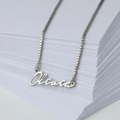 Personalised Necklace For Women, Minimalist Handmade Jewelry, Christmas Gift For Her, Personalized Gift For Mom, Box Chain Name Necklace 18 Personalised Necklace For Women, Minimalist Handmade Jewelry, Christmas Gift For Her, Personalized Gift For Mom, Box Chain Name Necklace -Jewellery Paradise il fullxfull.4420760471 d6tq