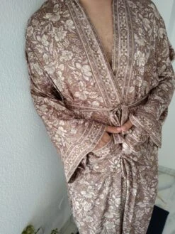 Unisex Silk Blend Robe,mens Robes, Resort Wear, Loungewear,boho Robe,swim Cover Up, Beachwear,luxury Robe, Christmas Gift -Jewellery Paradise il fullxfull.4423844821 b52i