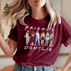 TSHIRT (3607) DON'T LIE Christmas Friends Running Up Eleven Upside Down Strange Kids T-shirt -Jewellery Paradise il fullxfull.4424516963 tq53