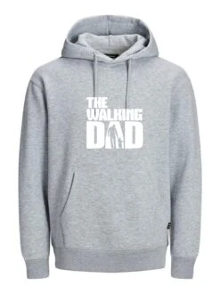Walking Dad Hoodie Zombie Vintage Pullover Sweatshirt Father's Day Gift Daddy Christmas Gift For Him Sweater -Jewellery Paradise il fullxfull.4428967431 ibab
