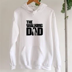 Walking Dad Hoodie Zombie Vintage Pullover Sweatshirt Father's Day Gift Daddy Christmas Gift For Him Sweater -Jewellery Paradise il fullxfull.4428968845 16re