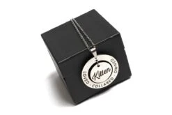 Petplay Necklace. Kitten, Owned Collared And Loved Jewellery.The Perfect Christmas Gift For A Little.Little Space Jewellery.