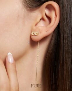 Infinity Sign Chandelier Earrings For Women, 925 Silver Handmade Jewelry, Christmas Gift, Minimalist Earring, Best Friend Birthday Gift -Jewellery Paradise il fullxfull.4432097421 quf5