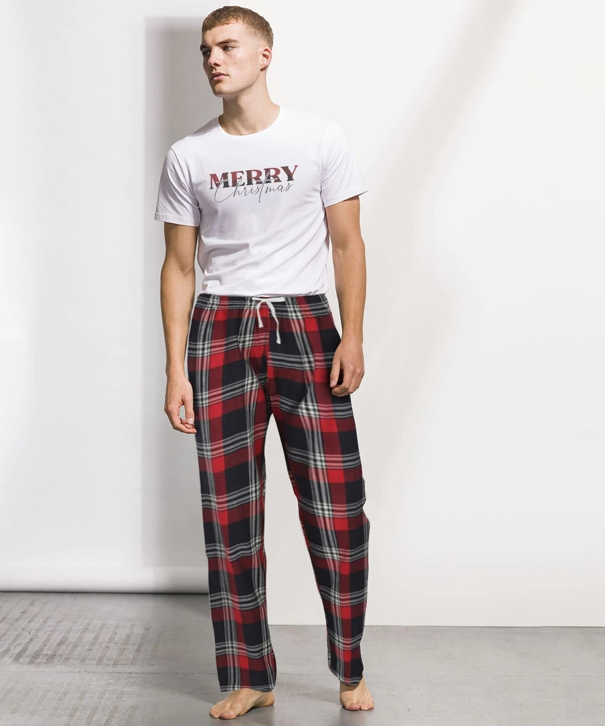 Merry Christmas Tartan Christmas Pyjama Set 4 Merry Christmas Tartan Christmas Pyjama Set - Image 2