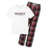 Merry Christmas Tartan Christmas Pyjama Set -Jewellery Paradise il fullxfull.4436817479 6ede