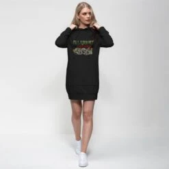 All I Want For Christmas Is Money Premium Adult Hoodie Dress