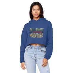 All I Want For Christmas Is Money Unisex Cropped Raw Edge Boyfriend Hoodie -Jewellery Paradise il fullxfull.4443237733 e0kn