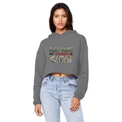 All I Want For Christmas Is Money Unisex Cropped Raw Edge Boyfriend Hoodie -Jewellery Paradise il fullxfull.4443238053 2u7o