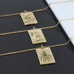 Tarot Card Necklace • Wheel Of Fortune Necklace • Dainty Tag Necklace • Antique Tarot Star Moon • Heart • Mystic • Christmas Gift Idea 13 Tarot Card Necklace • Wheel Of Fortune Necklace • Dainty Tag Necklace • Antique Tarot Star Moon • Heart • Mystic • Christmas Gift Idea -Jewellery Paradise il fullxfull.4446455391 6vdw