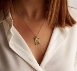 Tarot Card Necklace • Wheel Of Fortune Necklace • Dainty Tag Necklace • Antique Tarot Star Moon • Heart • Mystic • Christmas Gift Idea 18 Tarot Card Necklace • Wheel Of Fortune Necklace • Dainty Tag Necklace • Antique Tarot Star Moon • Heart • Mystic • Christmas Gift Idea -Jewellery Paradise il fullxfull.4446455453 fvnj