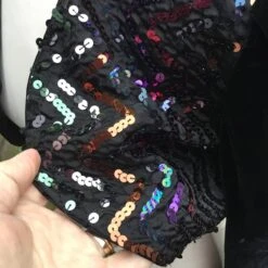 Scott McClintock Sequin Velvet Bolero, UK 10. 1980’s Fashion, Perfect For A Christmas Party Or Works Do! -Jewellery Paradise il fullxfull.4449983983 81e2