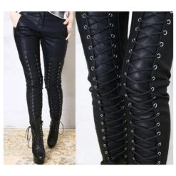Women Leather Pants Genuine Sheep Leather Motorcycle Pants Black Leather Ladies Pants Handmade Leather Steampunk Pants Christmas Gift 15 Women Leather Pants Genuine Sheep Leather Motorcycle Pants Black Leather Ladies Pants Handmade Leather Steampunk Pants Christmas Gift -Jewellery Paradise il fullxfull.4452511069 caxq
