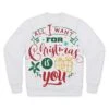 All I Want For Christmas Is YOU Premium Cut And Sew Sublimation Unisex Sweatshirt -Jewellery Paradise il fullxfull.4452831609 nz4o