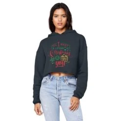 All I Want For Christmas Is YOU Unisex Cropped Raw Edge Boyfriend Hoodie 17 All I Want For Christmas Is YOU Unisex Cropped Raw Edge Boyfriend Hoodie -Jewellery Paradise il fullxfull.4452874253 qgh1