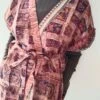 Vintage Silk Kantha Kimono,boho Robe,silk Kimono, Christmas Gift, Repurposed Robe,silk Cover Up -Jewellery Paradise il fullxfull.4455513160 igc8