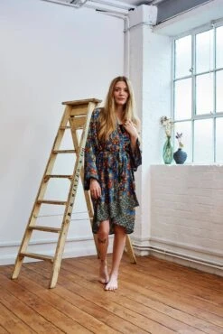 Cartagena Kimono Robe, Christmas Gift Ideas, Baby Blue Silk Blend Dressing Gown, Vintage, Bridesmaid Robes, Bridal Robe, Loungewear 11 Cartagena Kimono Robe, Christmas Gift Ideas, Baby Blue Silk Blend Dressing Gown, Vintage, Bridesmaid Robes, Bridal Robe, Loungewear -Jewellery Paradise il fullxfull.4457530345 4por