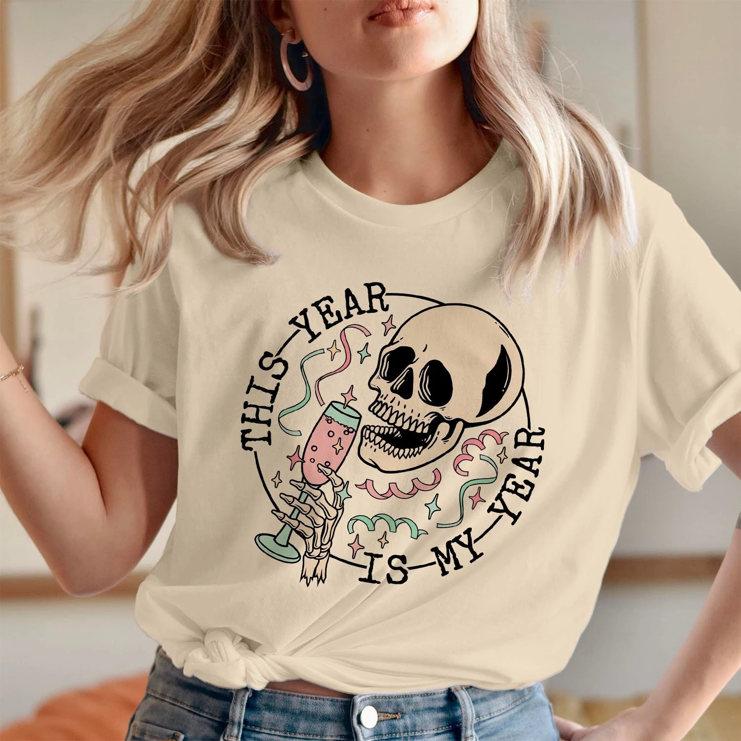 TSHIRT (6012) THIS IS My Year Happy New Year 2023 Wonderland Magical Mouse Castle New Year Eve Winter Vacation Celebration Christmas T-Shirt 12 TSHIRT (6012) THIS IS My Year Happy New Year 2023 Wonderland Magical Mouse Castle New Year Eve Winter Vacation Celebration Christmas T-Shirt - Image 10