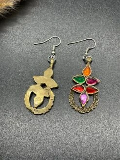 Christmas Gift For Woman, Ethnic Earring / Turquoise Earrings, Afghan Jewelry, Ethnic, Boho Earring#BC -Jewellery Paradise il fullxfull.4479570613 71xx