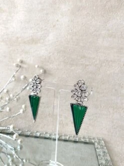 Doublet Earrigs,V Shape,aqua ,emarald Handmade Earrings,stones,silver ,gift For Christmas,luxury 13 Doublet Earrigs,V Shape,aqua ,emarald Handmade Earrings,stones,silver ,gift For Christmas,luxury -Jewellery Paradise il fullxfull.4480065313 hdq9