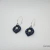 Blue And Silver Polymer Clay Christmas Bauble Earrings -Jewellery Paradise il fullxfull.4492100133 gw18