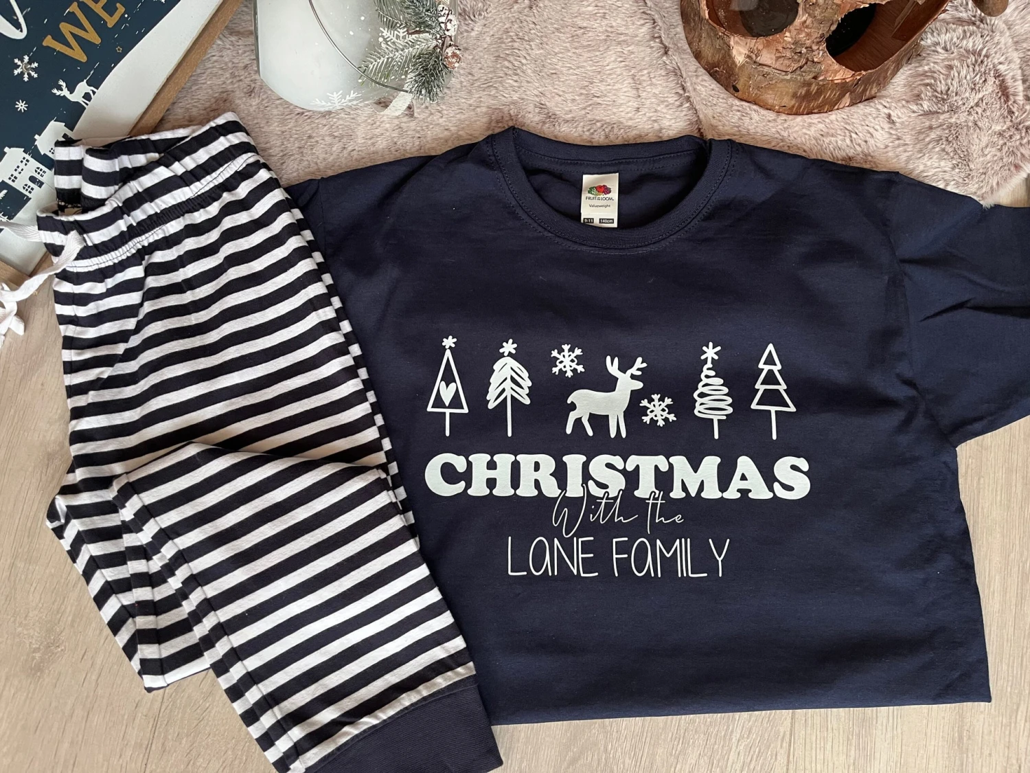 Matching Family Christmas Pyjamas, Christmas Eve Pyjamas, Christmas Eve Box, Matching PJs 3XL 3 Matching Family Christmas Pyjamas, Christmas Eve Pyjamas, Christmas Eve Box, Matching PJs 3XL