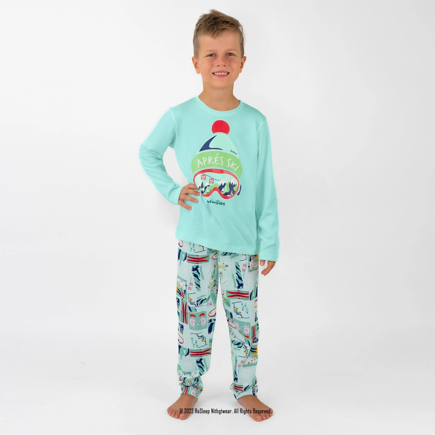 Winter Family Pajamas, Ski Pyjamas, Christmas Matching Pjs, Holiday Jammies, Festive Family Pajamas, Xmas Gift, Christmas Vacation Pajamas 9 Winter Family Pajamas, Ski Pyjamas, Christmas Matching Pjs, Holiday Jammies, Festive Family Pajamas, Xmas Gift, Christmas Vacation Pajamas - Image 7