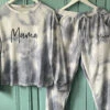 Ladies Tie Dye Loungewear, Personalised Tie Dye, Womens Tie Dye, Twinning Outfits, Womens Sweater, Tie Dye Tracksuit, Christmas Gift For Her -Jewellery Paradise il fullxfull.4664270218 hsdn