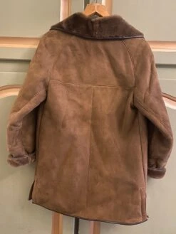 Vintage Sheepskin Shearling Coat Bomber Jacket Leather Afghan Coat Size Christmas Gift For Her Size Small UK 8 10 US 4 6 -Jewellery Paradise il fullxfull.4739568429 4yu6