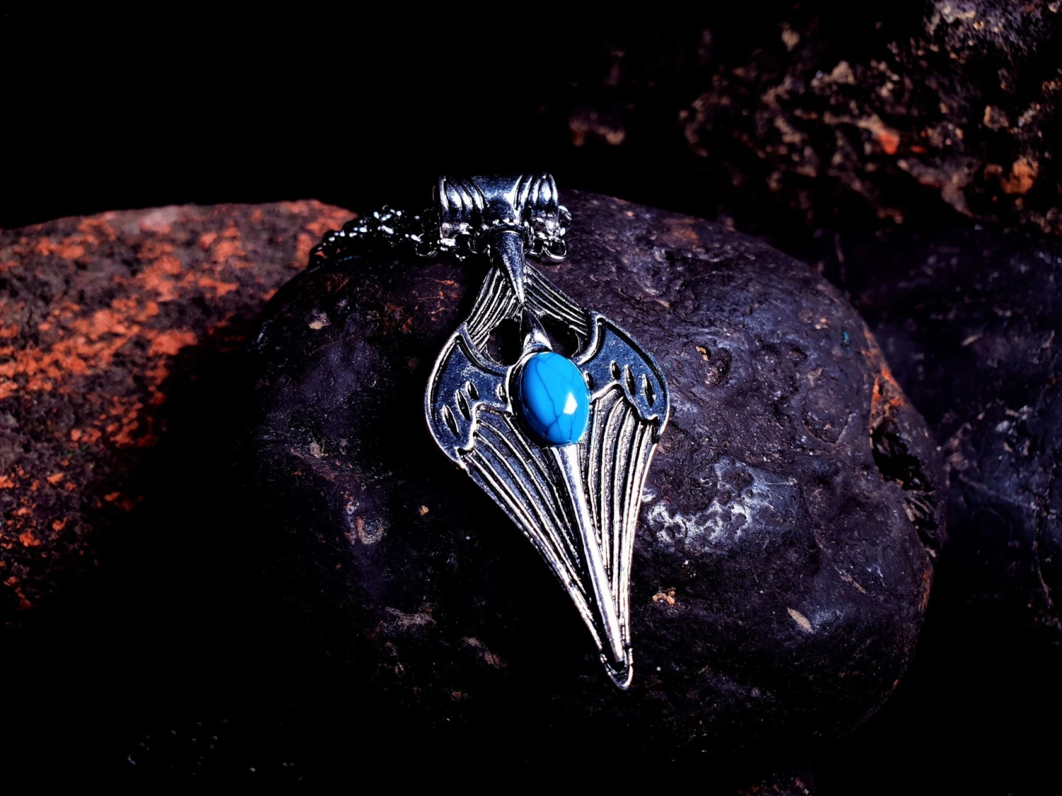 Skyrim Necklace - Amulet Of Kynareth / The Elder Scrolls Skyrim Cosplay Pendant / Skyrim Amulet Jewelry Christmas Gift For Boyfriend 4 Skyrim Necklace - Amulet Of Kynareth / The Elder Scrolls Skyrim Cosplay Pendant / Skyrim Amulet Jewelry Christmas Gift For Boyfriend - Image 2