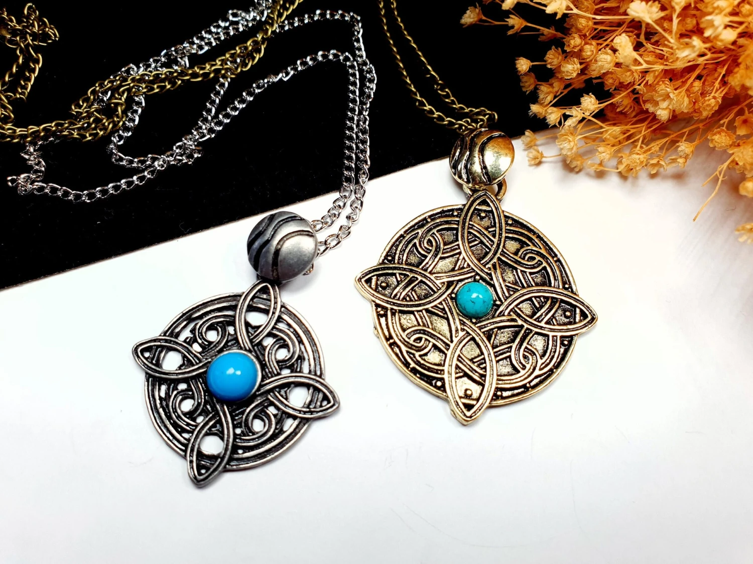 Skyrim Necklace - Amulet Of Mara / The Elder Scrolls Skyrim Cosplay Pendant / Video Game Celitc Jewelry Christmas Gift For Girlfirend 9 Skyrim Necklace - Amulet Of Mara / The Elder Scrolls Skyrim Cosplay Pendant / Video Game Celitc Jewelry Christmas Gift For Girlfirend - Image 7
