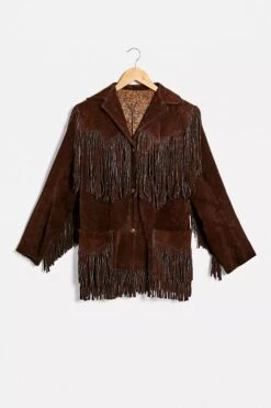 Women's Fringed Leather Jacket / Women Fringed Moto Brown Leather Jacket / Real Leather Fringe Jacket / Festival Jacket / Christmas Gift