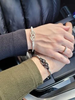 999 Silver Celtic Bracelet • Love Knot Bracelet • Hand Braided Bracelet • Elegant Men's Gift • Christmas Gift • Boyfriend Gift • Man Gift -Jewellery Paradise il fullxfull.4799704686 210c